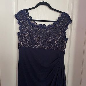 XSCAPES Blue Prom Gown - Size 12